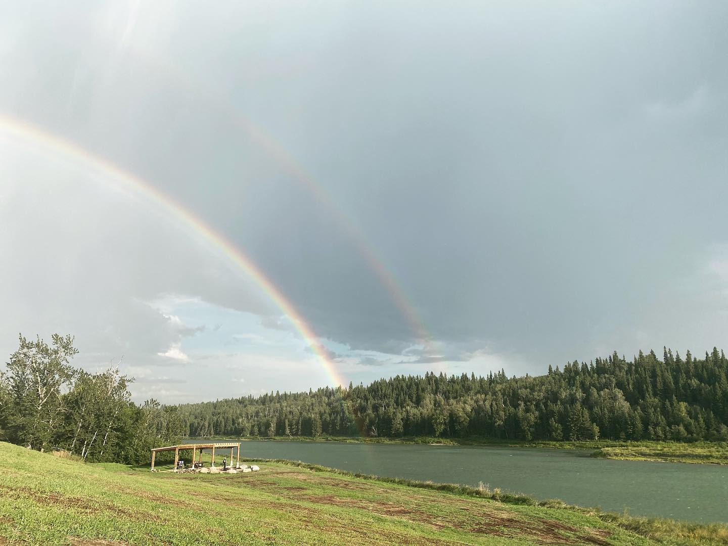 Double Rainbow at Event